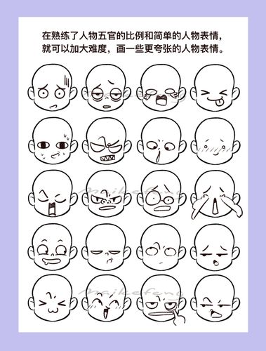 简笔画 |  教程 | 人物 | 表情_简笔画_画画_表情包_简笔画教程_文化