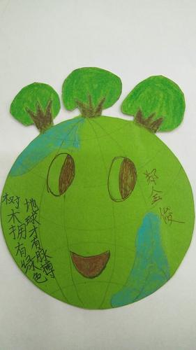 "绿色书签"制作活动 一年(3)班
