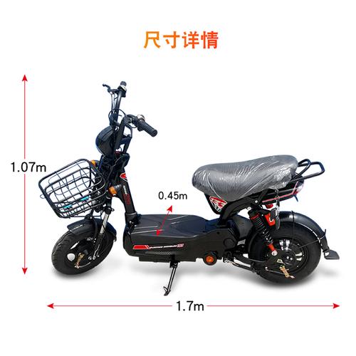 133s酷跑至尊电动自行车助力成人加长豪华两轮电动