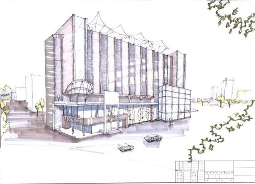 金盛酒店外观建筑设计 - 公共空间 - 深圳室内设计网