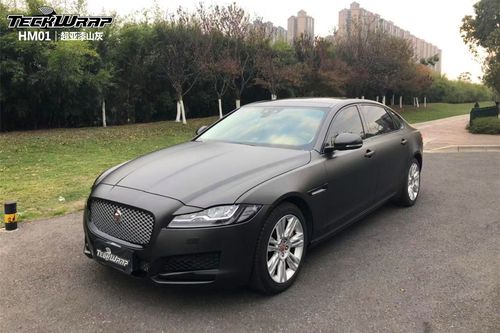 捷豹xfl汽车改色贴膜teckwrap美国秃鹰 hm01超亚漆山灰