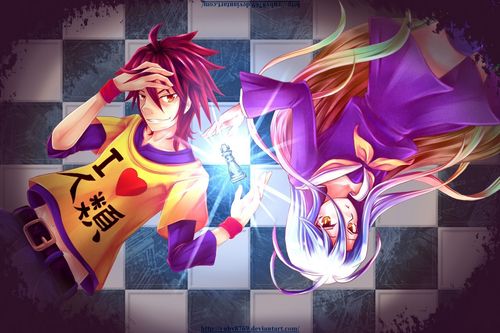 壁纸| 空&白(游戏人生)@418期