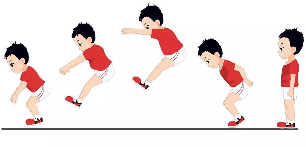 立定跳远反映人体的爆发力,幼儿在测试起跳时,不能有垫跳的动作.