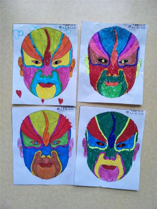 市委幼教集团红玺台园:小小设计师——画脸谱