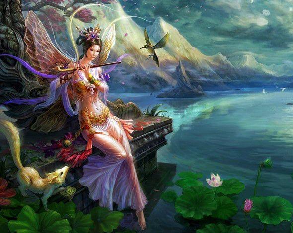 【手绘古装】【发图】继续此乃仙女(或妖女!