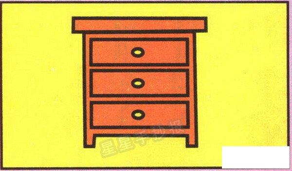 柜子简笔画怎么画