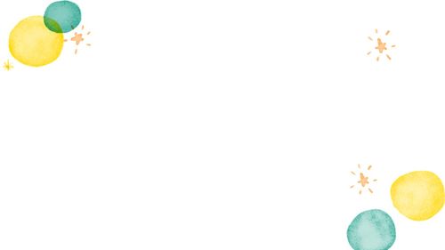 高清简约卡通ppt背景图片