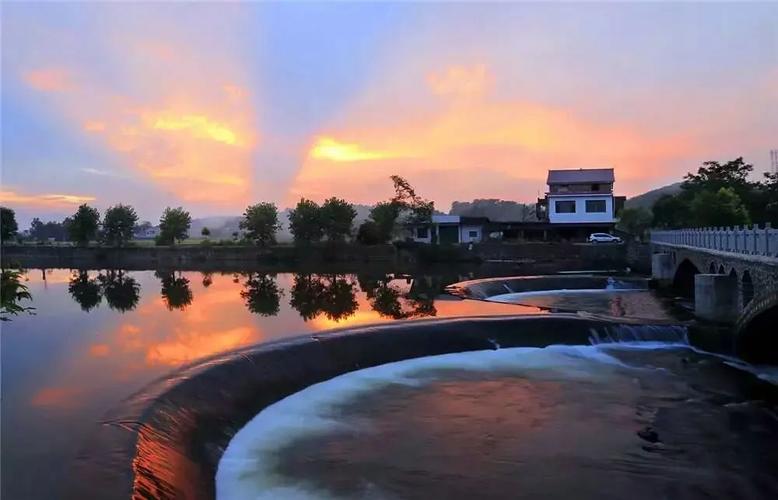 冷水滩滨江美景.