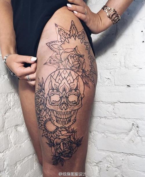 小清新线条纹身#北京刺青店##北京纹身控##北京纹身培训##纹身图案