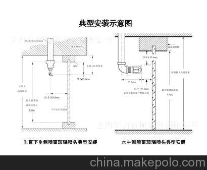 金盾ws窗玻璃喷头 消防喷头图片