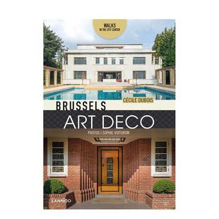预布鲁塞尔艺术装art售建筑设计英文原版brussels饰漫步城市中心deco