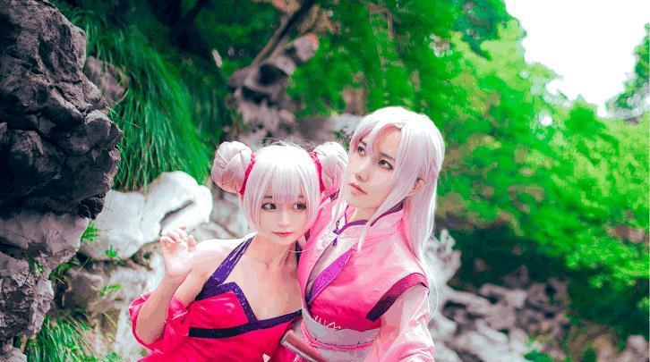 王者小乔及小乔性转cos, 性转小乔玉树临风, 周瑜大人