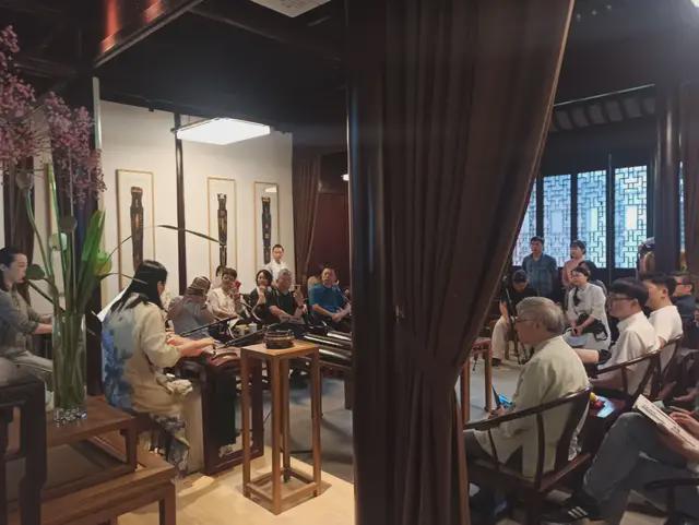 唐宋元明清古琴雅集在昆山巴城弘月山房成功举办