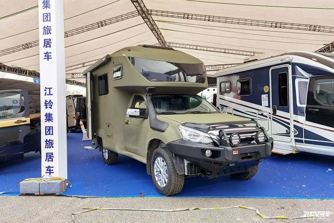 强悍的越野性能,还有这么大的床:江铃高原雪豹越野房车43.8万