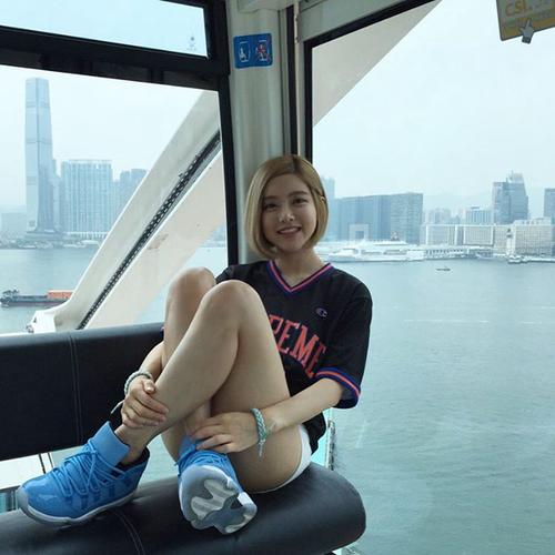 养眼时间球鞋女神djsoda