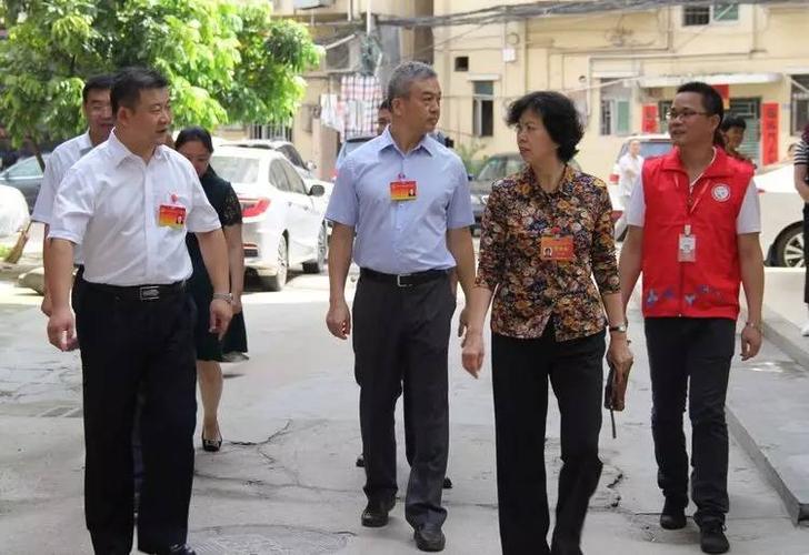 市,区党代表团队在龙华街道开展"接待周"活动,为群众