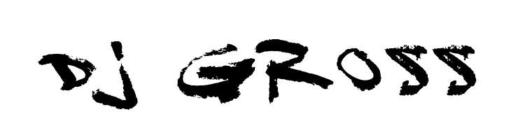 dj gross 免费字体下载