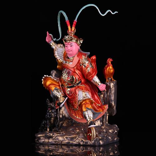 田都元帅神像戏神相公爷田公元帅雷海青道教神像树脂彩绘摆件