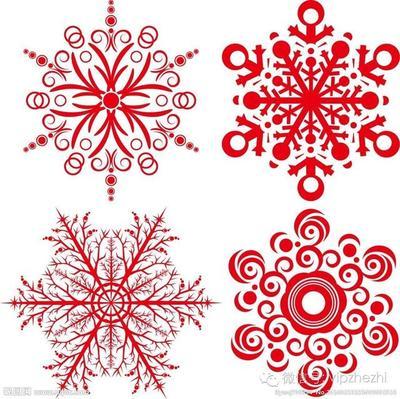 雪花窗花折纸剪纸