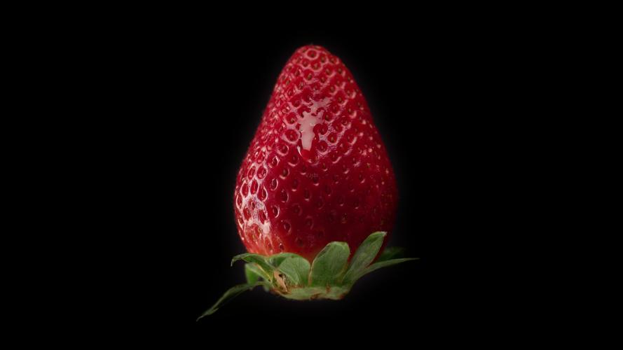 新鲜草莓水果水滴下草莓_3840x2160_高清视频素材下载(编号:3331125)