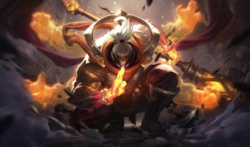 6k英雄联盟武器大师贾克斯武神皮肤1超高清壁纸