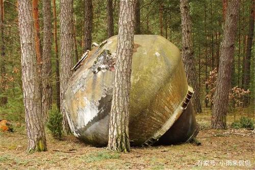 外星人留下的垃圾?荷兰森林出现巨大不明物体,引发ufo热议!