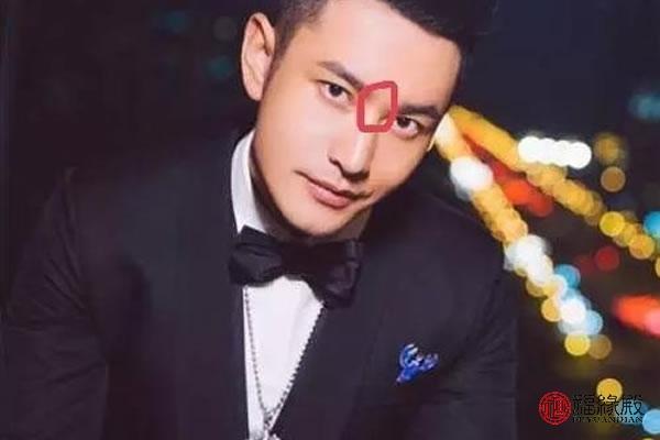 男人山根有横纹