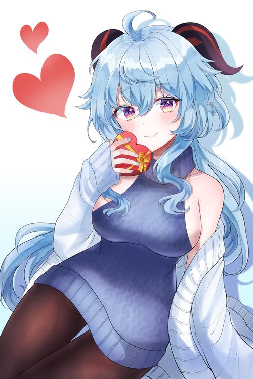 甘雨,女孩子少女