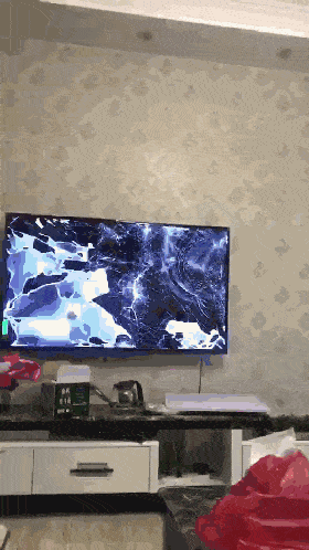 毕竟家里的电视机不多了, 再这样