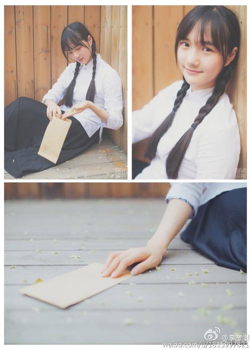 组图:中戏女生李彦漫晒清凉写真 被称小青葱
