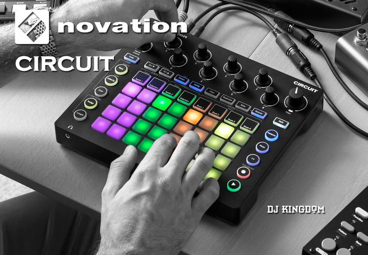 novation circuit 电子合成器 midi控制器 dj电音乐器