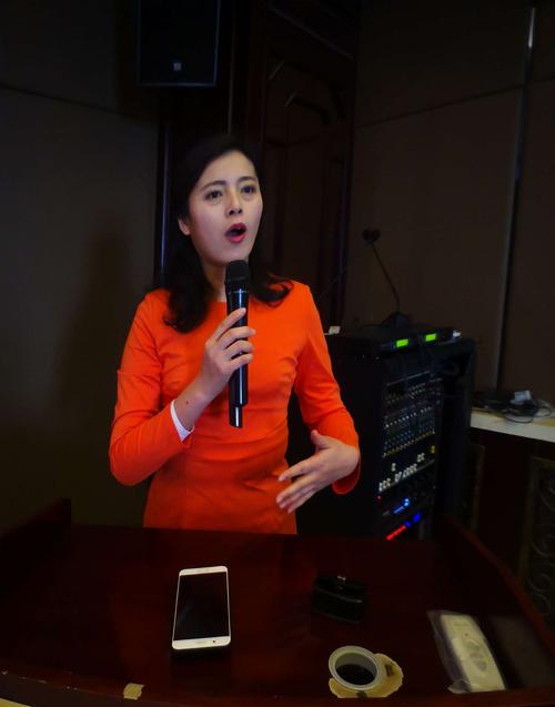 会议美女主持晓燕