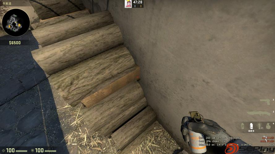 csgo比赛地图nuke新手向烟雾弹基础投掷教学