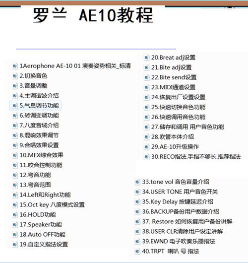 电吹管曲谱及伴奏u优盘歌曲大全教学教程课程雅佳4000/5000罗兰ae10