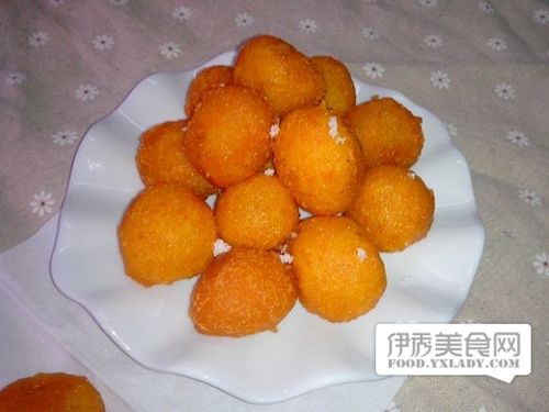 香炸南瓜球