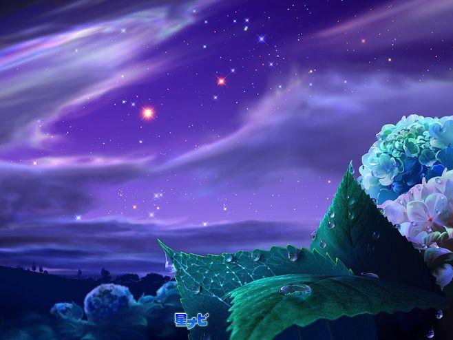 浪漫星空情侣桌面壁纸高清