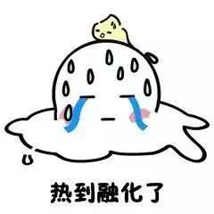 调侃天气热的表情包:出门五分钟,流汗两小时