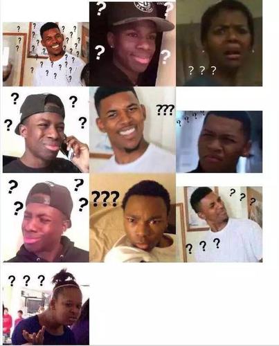 但是对于艺考生来说 他们心里就不止黑人问号那么简单 而是一万个mmp