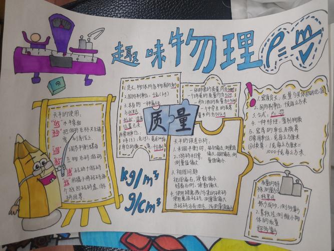 初二物理手抄报四班获奖作品集锦2021年1月5日