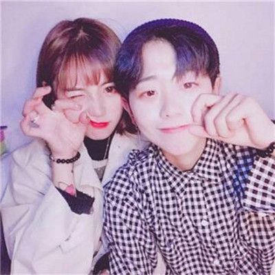 最火青春情侣头像一对非主流小清新 2018潮流时尚情侣