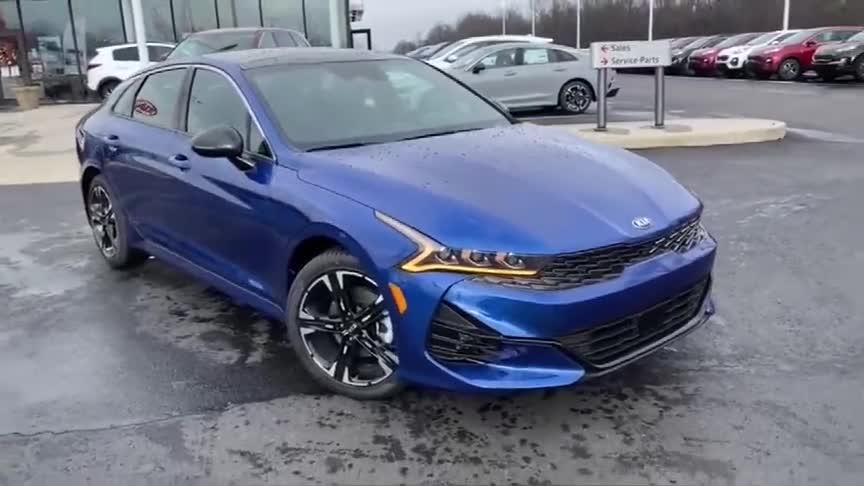 喜提2021款起亚k5近距离看到外观和内饰还想啥现代索纳塔