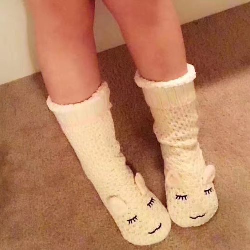 家居袜也穿出公主范儿,少女心