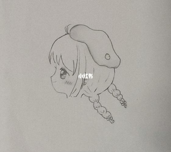 小女孩铅笔简笔画步骤图_简笔画_铅笔_手绘_简笔画教程_知识_艺术