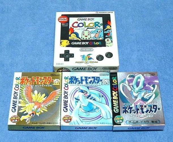 日版原装二手gbc 口袋妖怪 金银 纪念限…  去看看