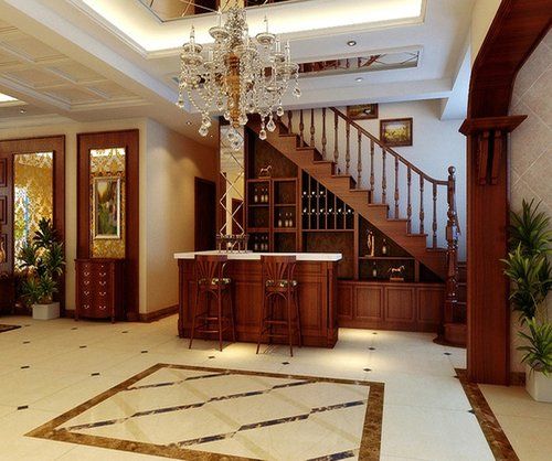 喜欢 0 灵感专辑 0 问答 0 中西合璧完美展现,楼梯间画室经典酒柜