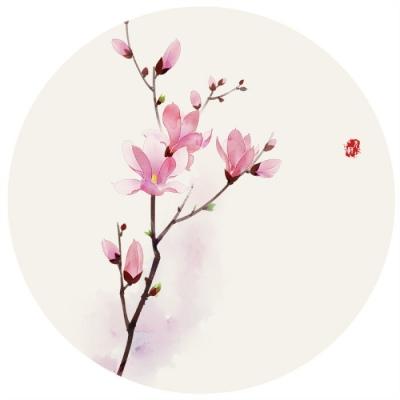花朵女孩手绘头像图片大全