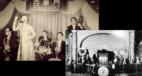 虽然并不是诞生在百乐门 但因为百乐门的舞台上的不断传唱 让这些