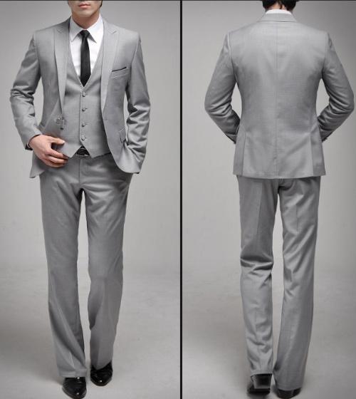 深蓝西服与纯灰色西服定制|西装知识|萨维诺西服定制