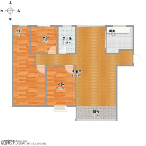 金色华府户型图