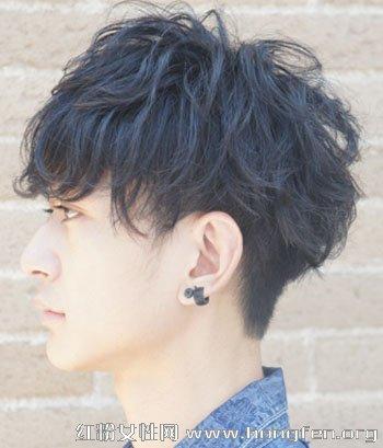 2013最新男生纹理烫质感发型拒绝扁塌2